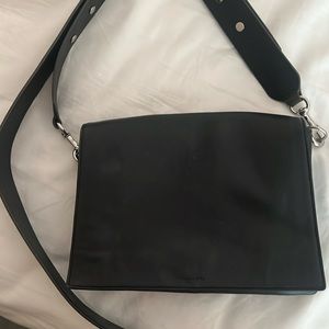 All saints black crossbody